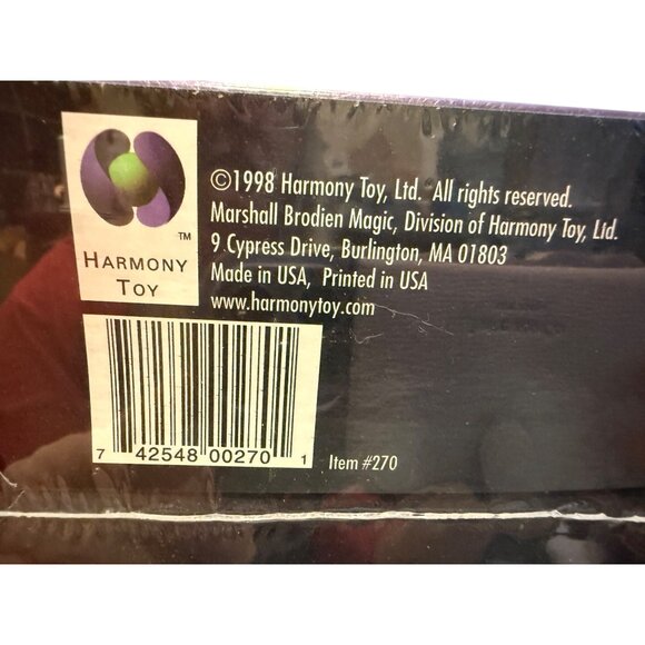 NEW 1998 Harmony Toy Marshall Brodien's Magic Hat tricks kit collect game Rare - Picture 6 of 10